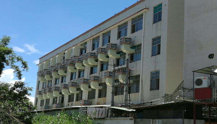 潤東方節(jié)能環(huán)?？照{室外安裝圖 